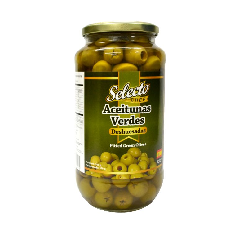 ACEITUNAS SELECTO VERDES  900 GR SIN HUESO