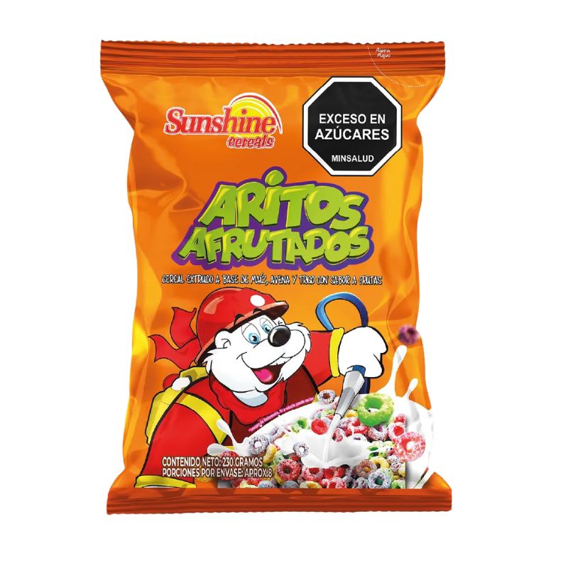 ARITOS AFRUTADOS 230 GR SUNCHINE