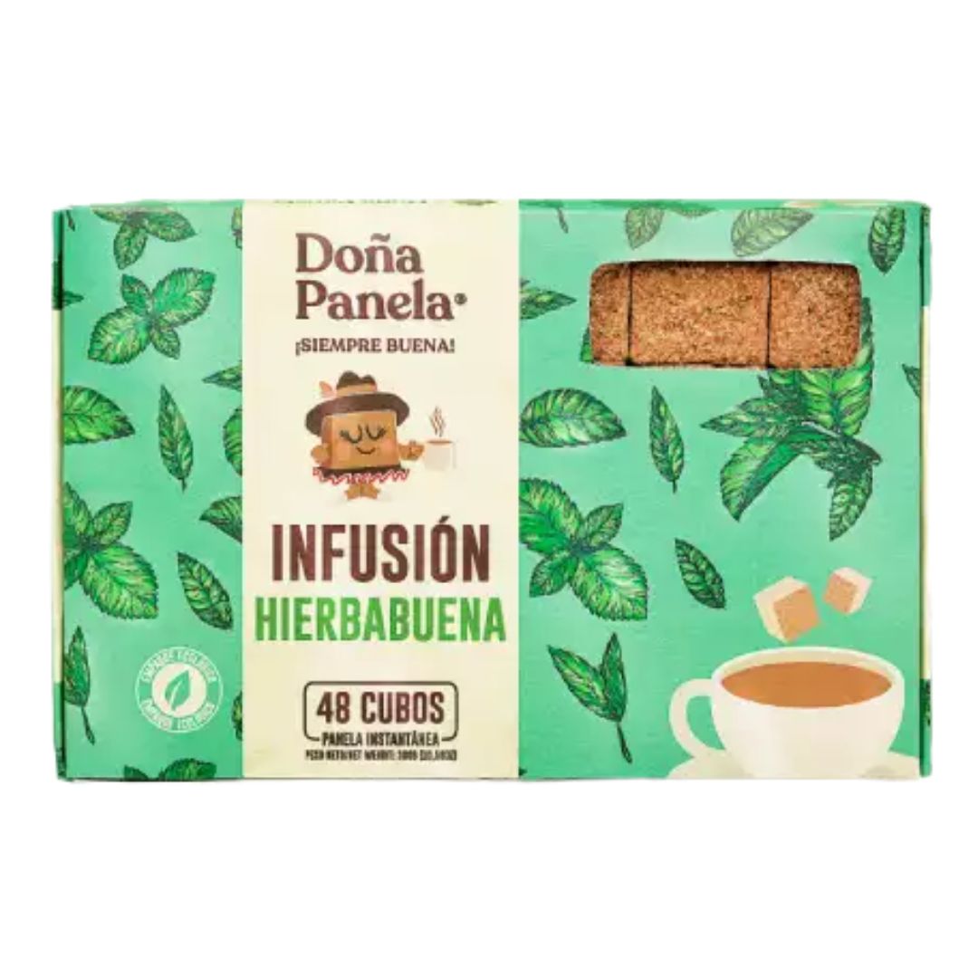 AROMATICA DONA PANELA CUBOS HIERBABUENA