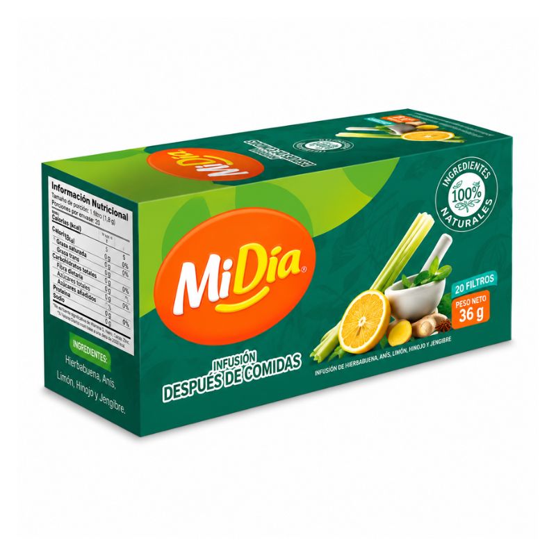 AROMATICA MI DIA X 20 U DESCOMIDAS