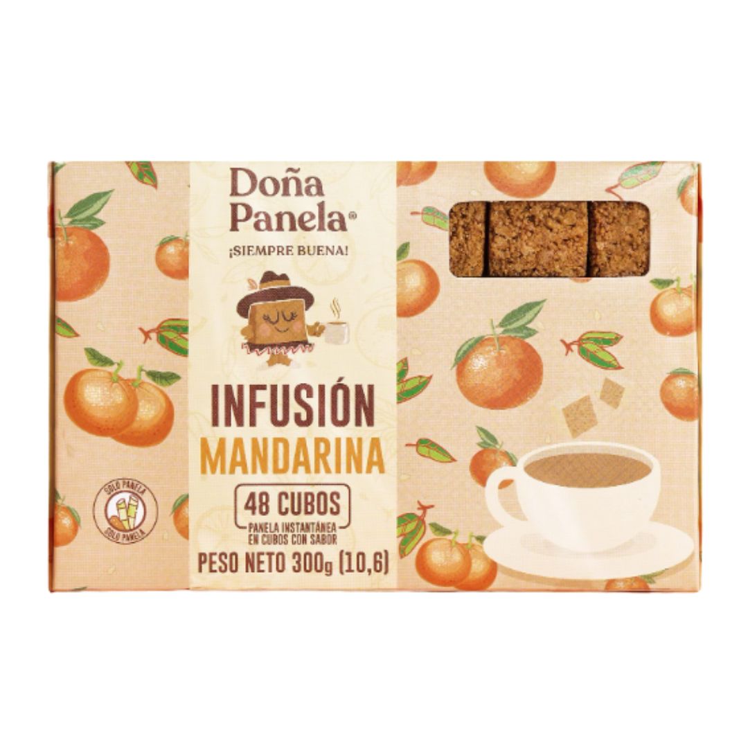 AROMATICA DONA PANELA CUBOS MANDARINA