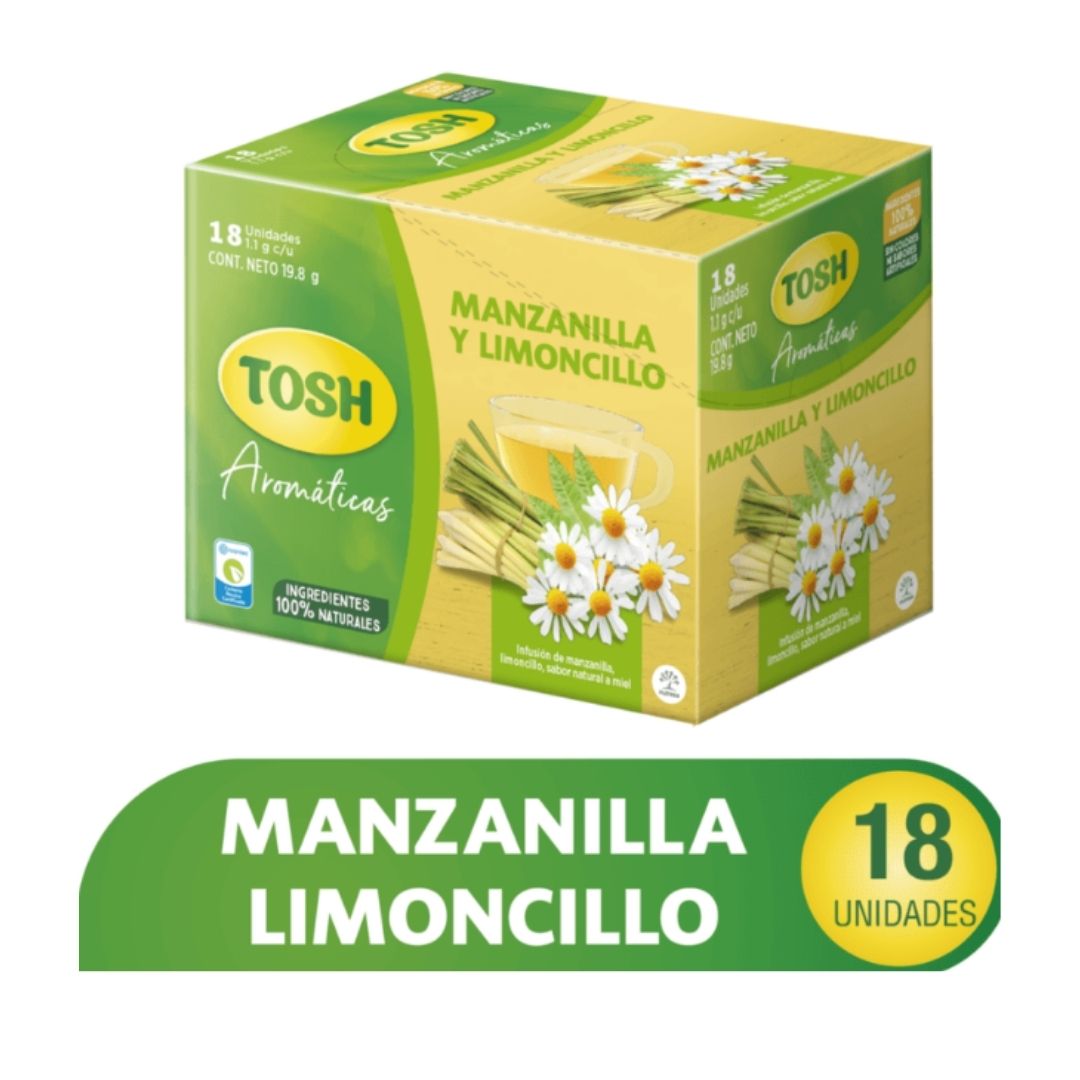 AROMATICA TOSH MANZALIMONCILLO X 18 U