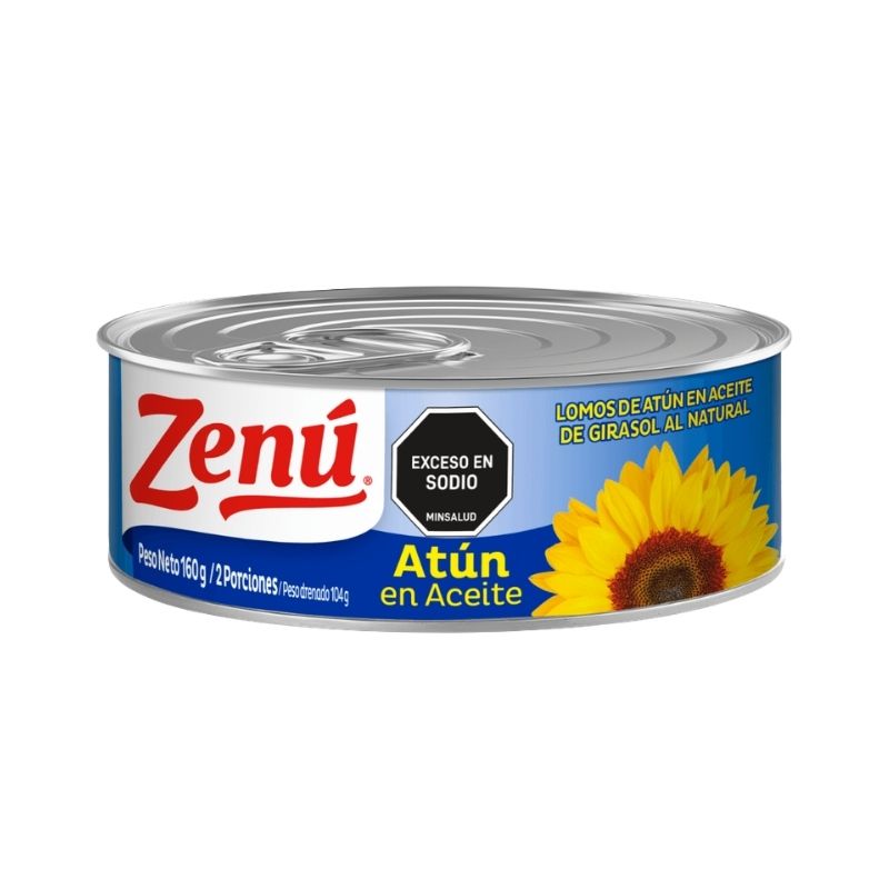 ATUN LOMITO ZENU 120 GR ACEITE