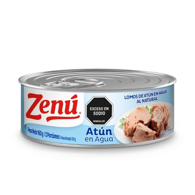 ATUN LOMITO ZENU 120 GR AGUA