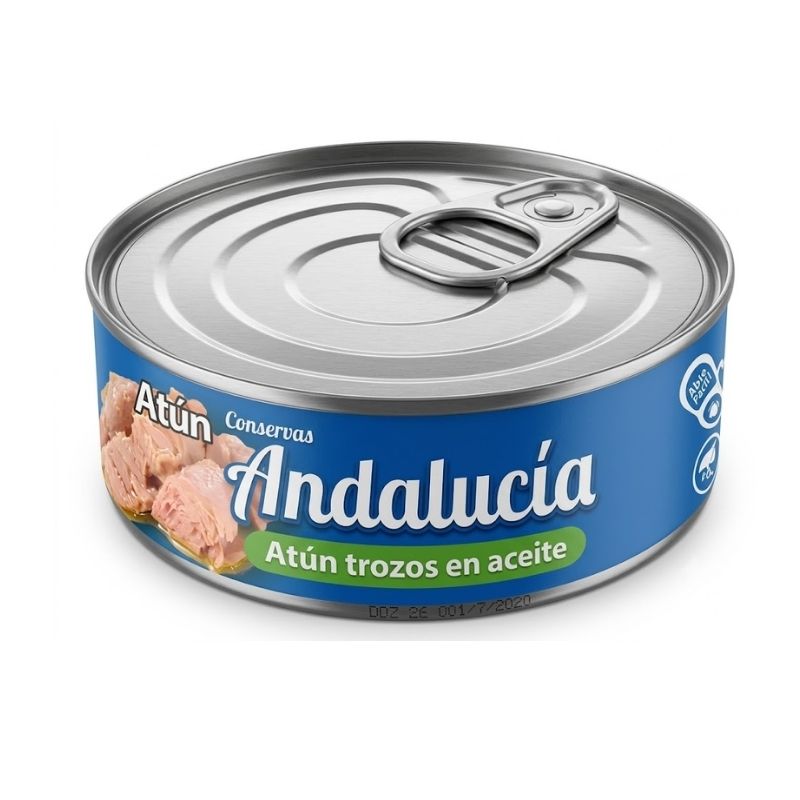 ATUN TROZOS ANDALUCIA ACEITE 170 GR MEICO