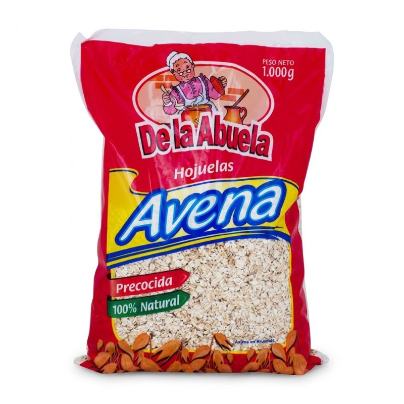 AVENA DE LA ABUELA HOJUELAS 1000 GR