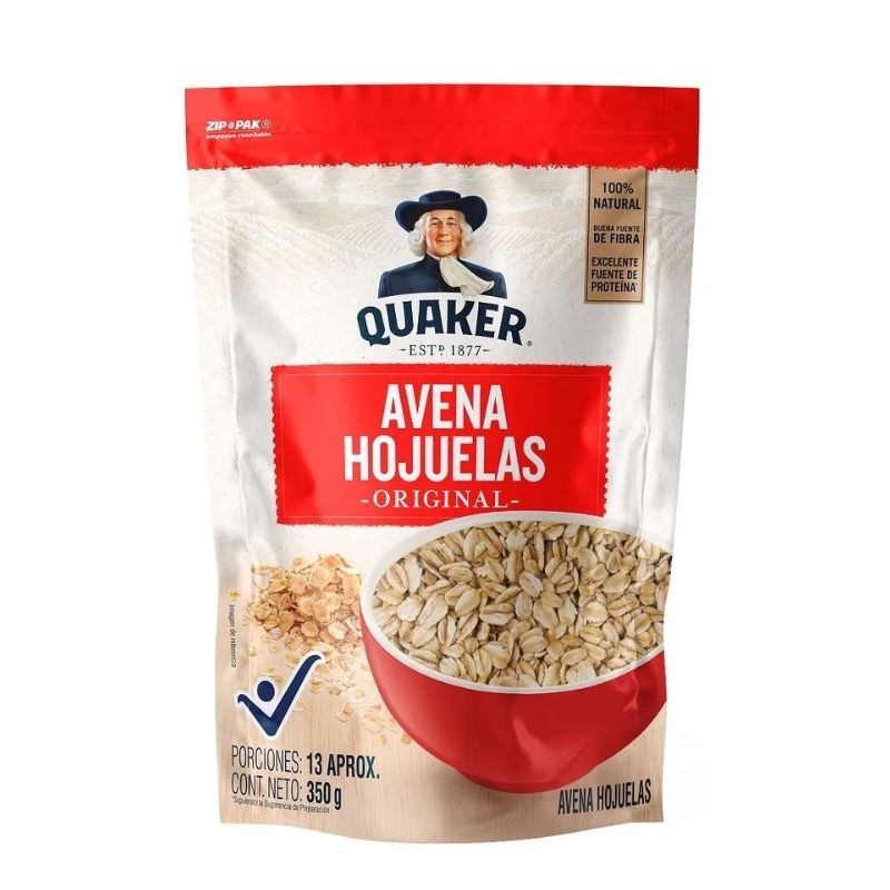 AVENA QUAKER HOJUELAS 350 GR