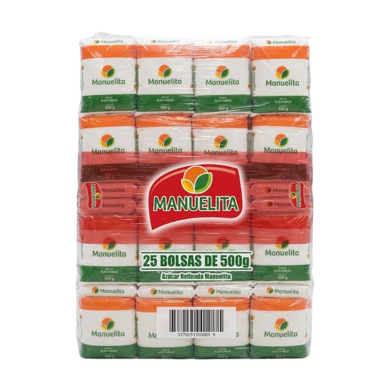 AZUCAR BLANCO MANUELITA 25 LB