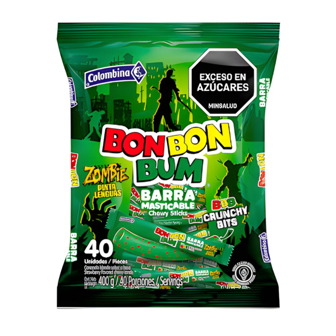 BBB BARRA CRUNCHY X 40 HALLOWEN COLOMBINA