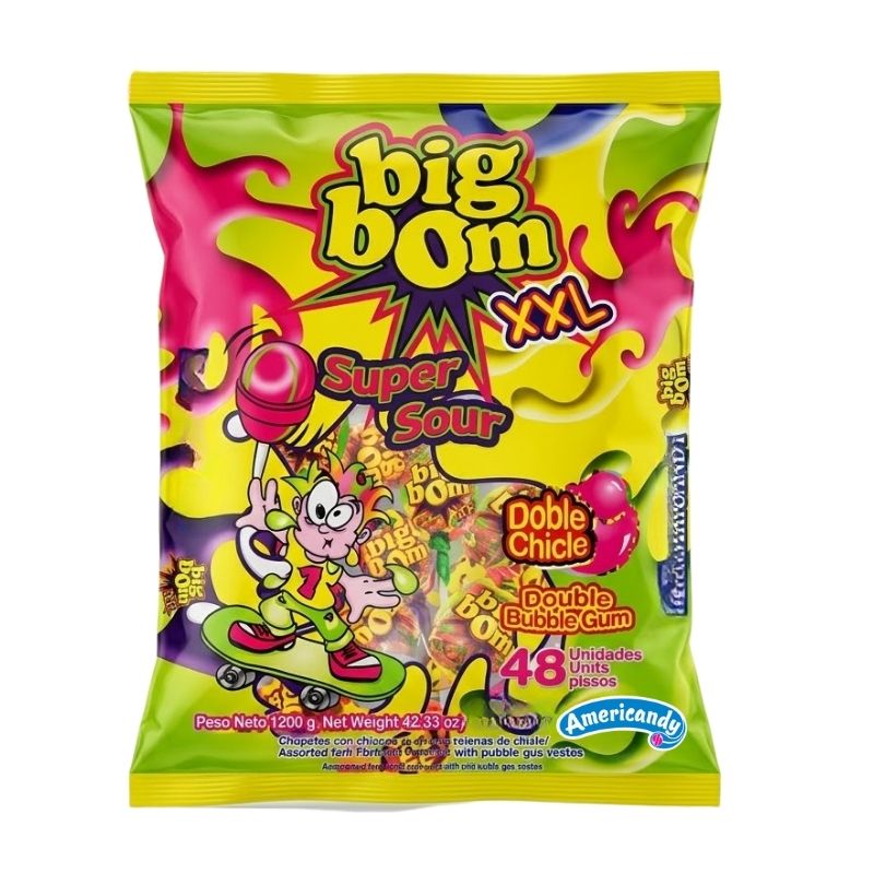 BIG BOM XXL SUPER SOUR 48U X 25 GR AMERICANA