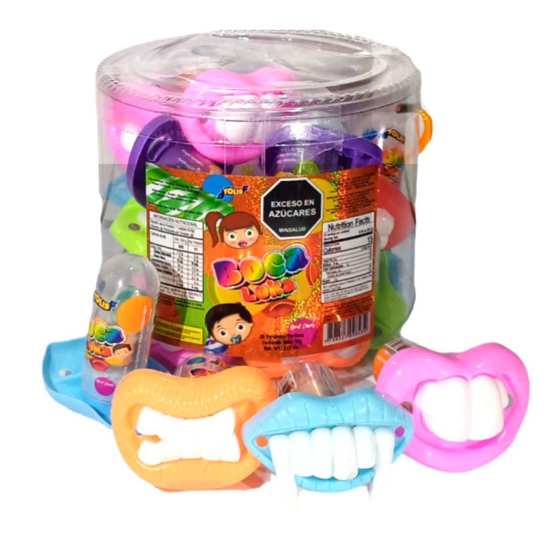 BOCA LOCA CON BIGOTE X 24 U