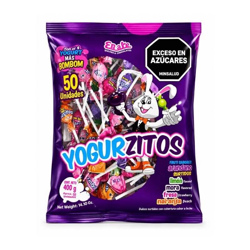 BOM BON YOGURZITOS X 50 U ELITE