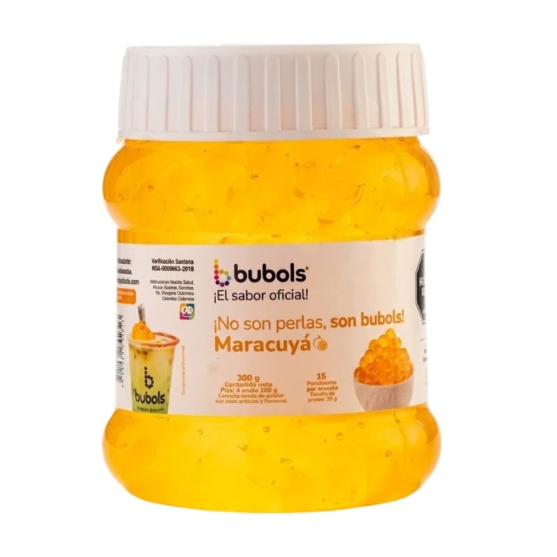PERLAS BUBOLS 300 GR MARACUYA