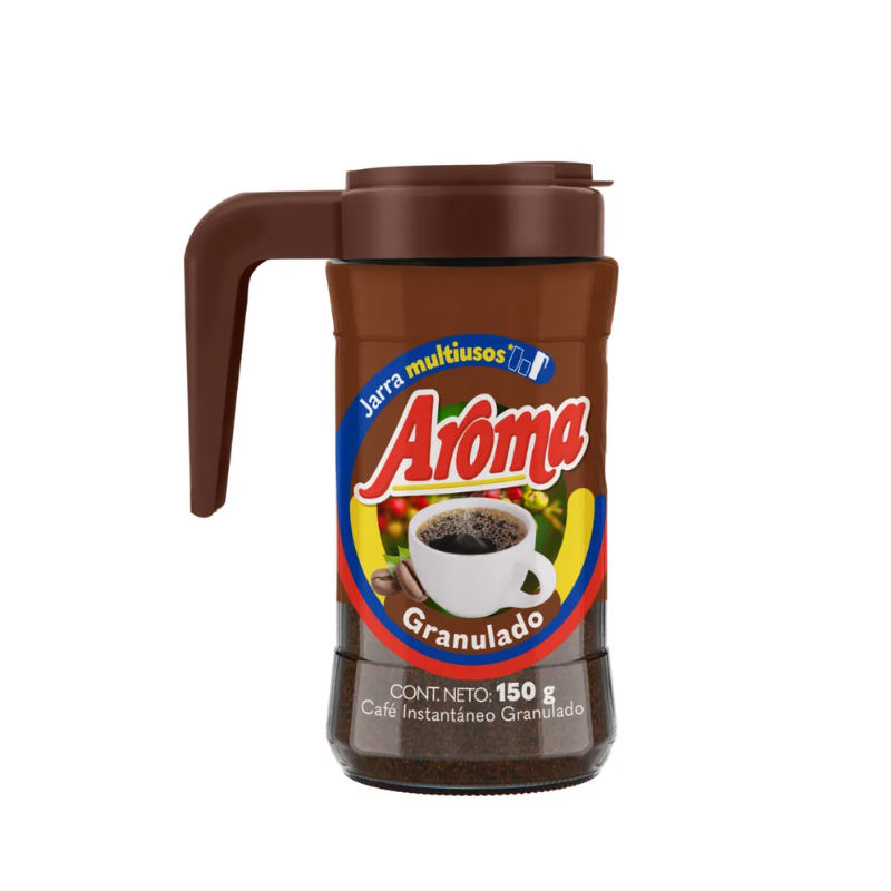 CAFE AROMA GRANULADO 150 GR JARRA