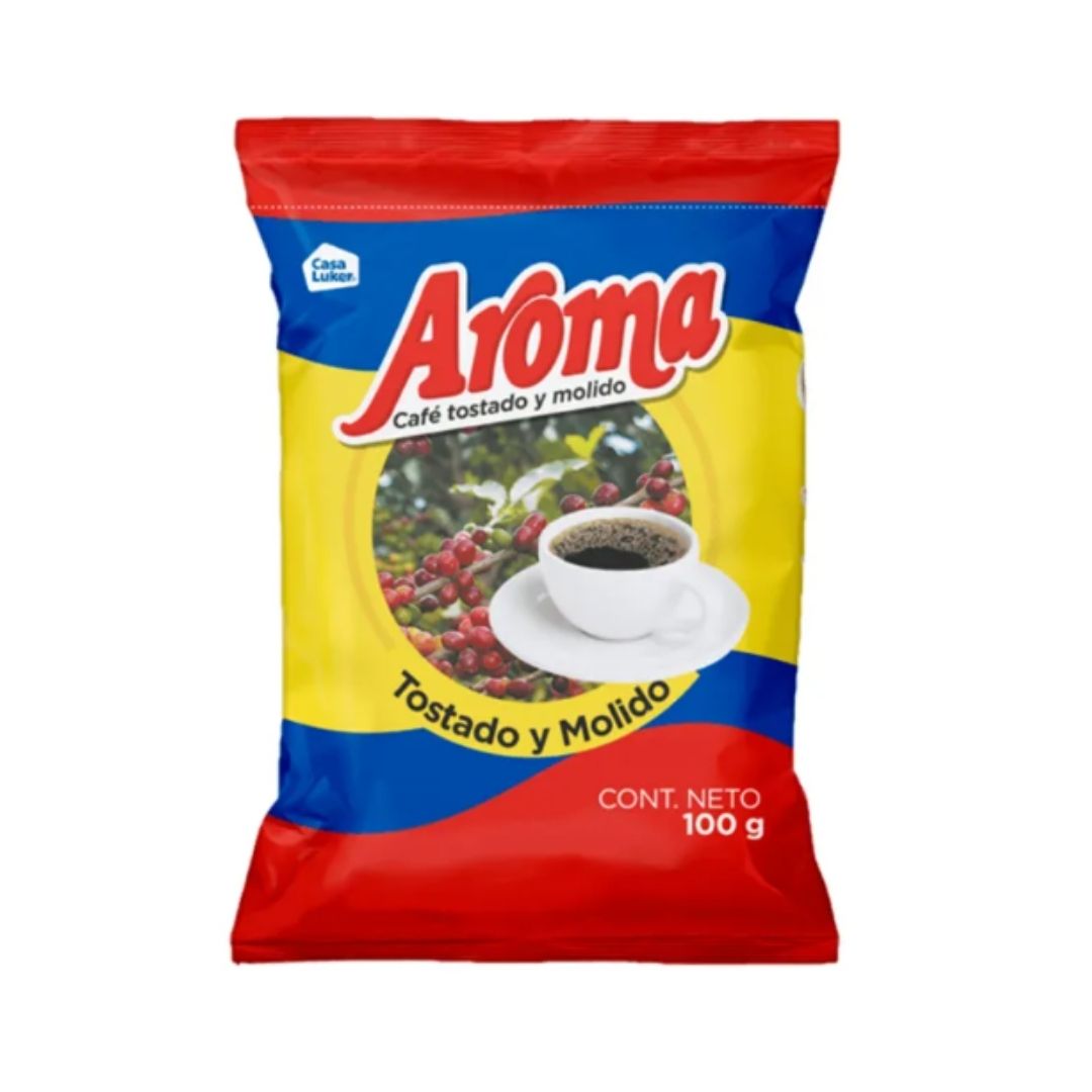 CAFE AROMA MOLIDO 100 GR