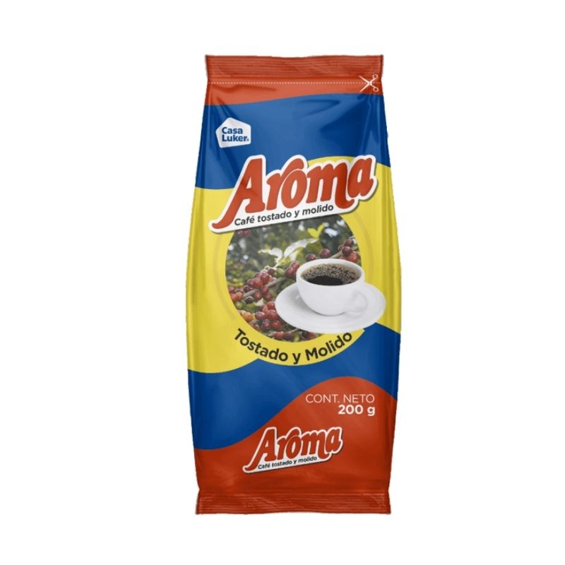 CAFE AROMA MOLIDO 200 GR