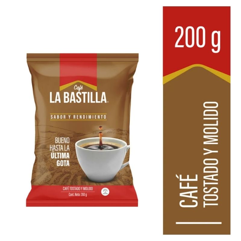 CAFE BASTILLA FUERTE 200 GR