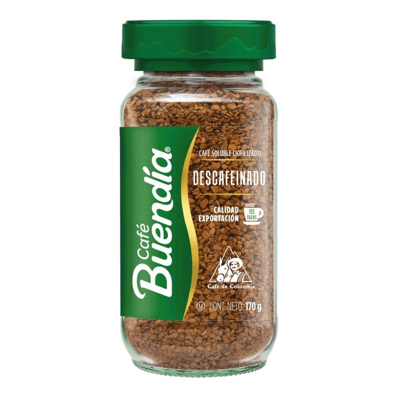 CAFE BUENDIA DESCAFEINADO X 170 GR COLOMBINA
