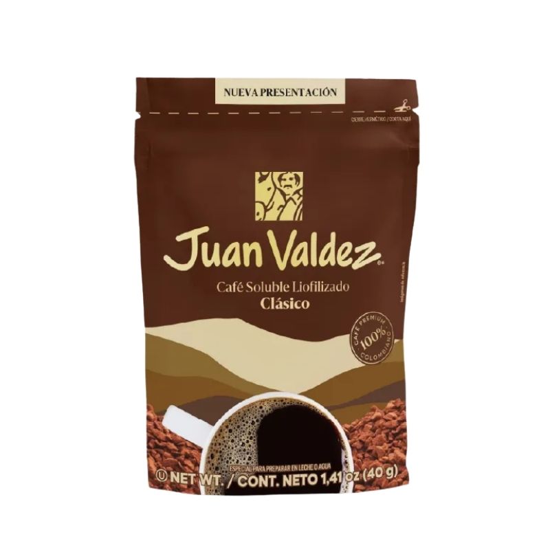 CAFE JUAN VALDEZ CLASICO DOYPACK 40 GR