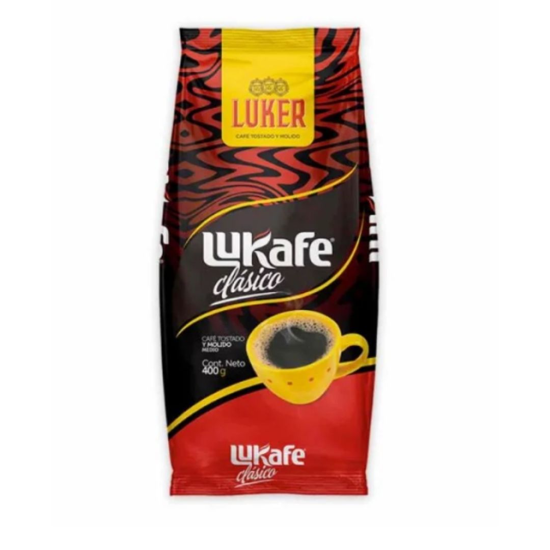 CAFE LUKAFE MOLIDO 400 GR CLASICO