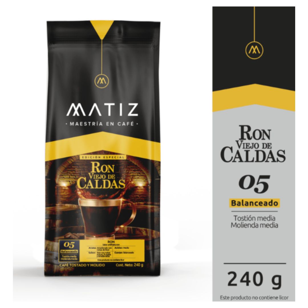 CAFE MATIZ RON 240 GR