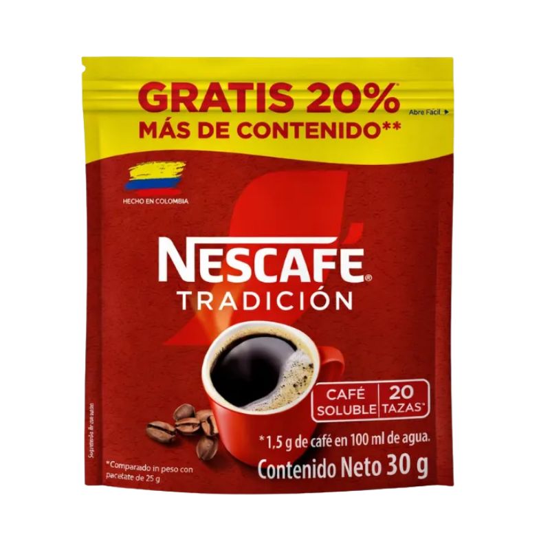 CAFE NESCAFE TRAD 30 GR X 14 U