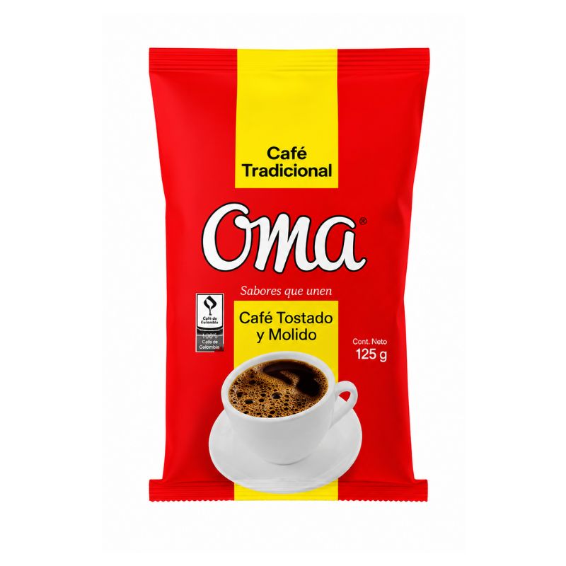 CAFE OMMA MOLIDO 125 GR