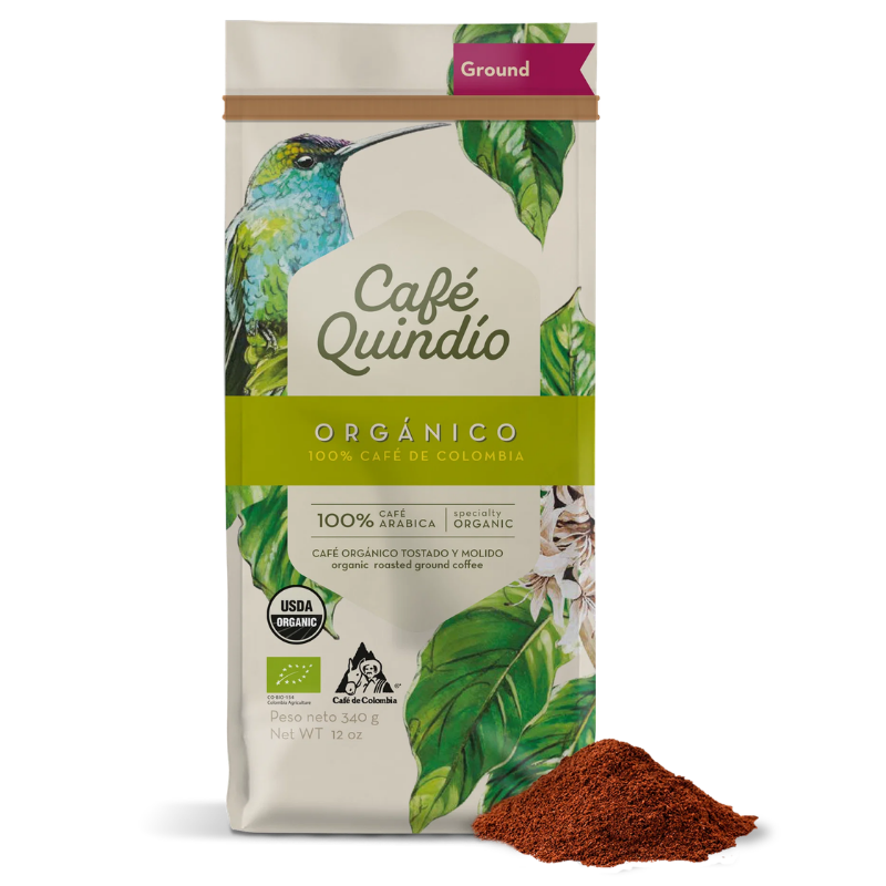 CAFE QUINDIO ORGANICO 340 GR MOLIDO
