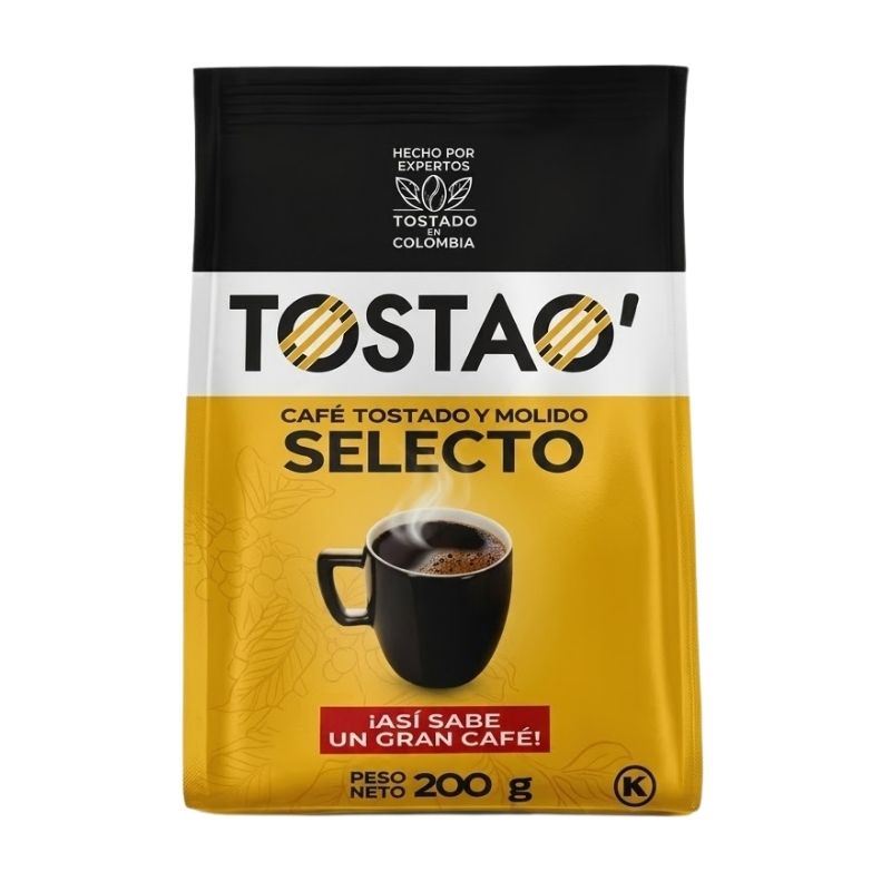 CAFE TOSTAO SELECTO 200 GR