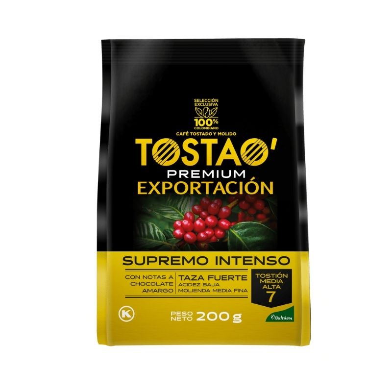 CAFE TOSTAO SUPREMO INTENSO 200 GR