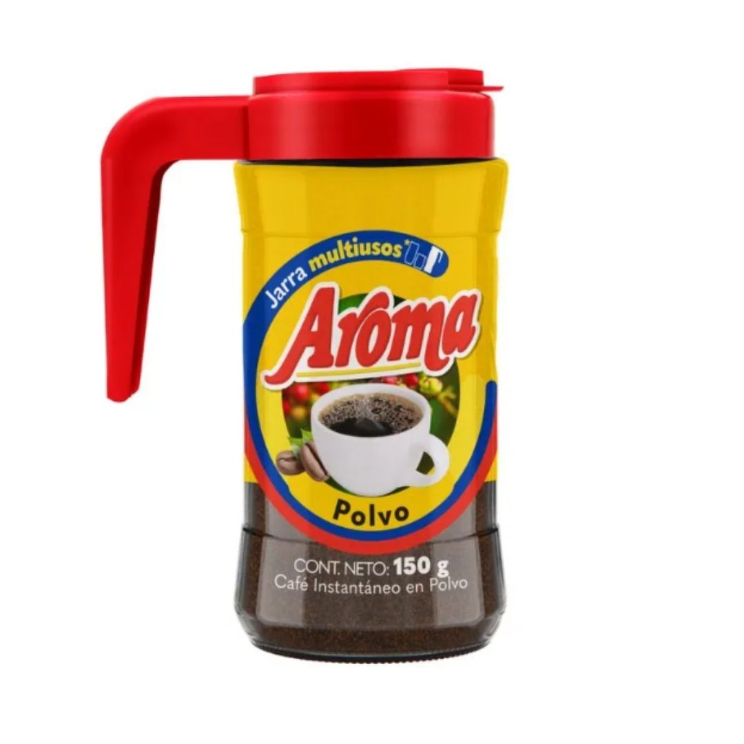 CAFE AROMA SOLUBLE 150 GR JARRA