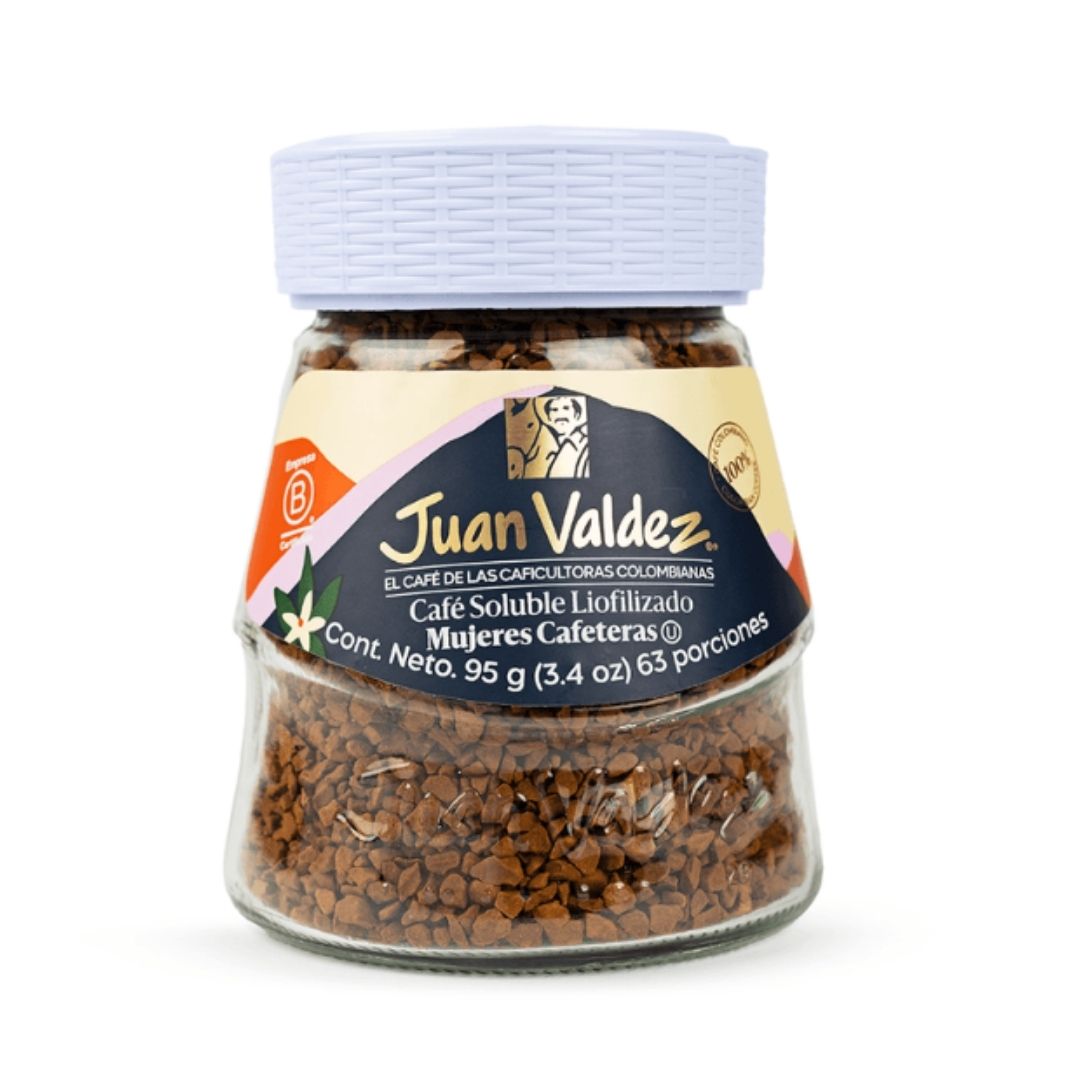 CAFE JUAN VALDEZ LIOF 95 GR MUJ CAFETERAS