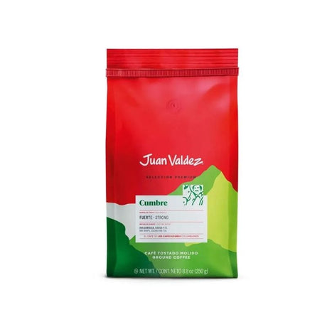 CAFE JUAN VALDEZ MOLIDO CUMBRE 250 GR