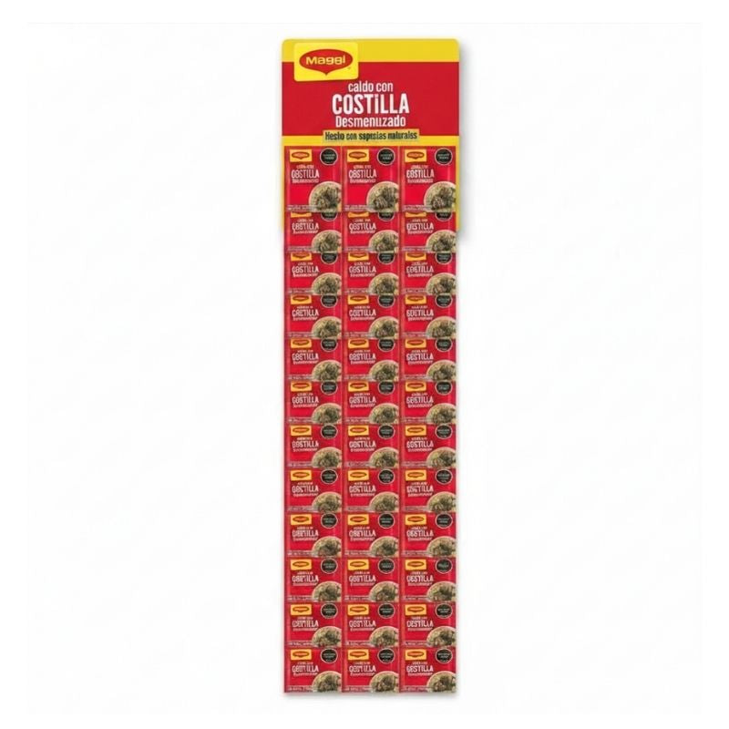 CALDO MAGGI COSTILLA DESMENUZADO X 36