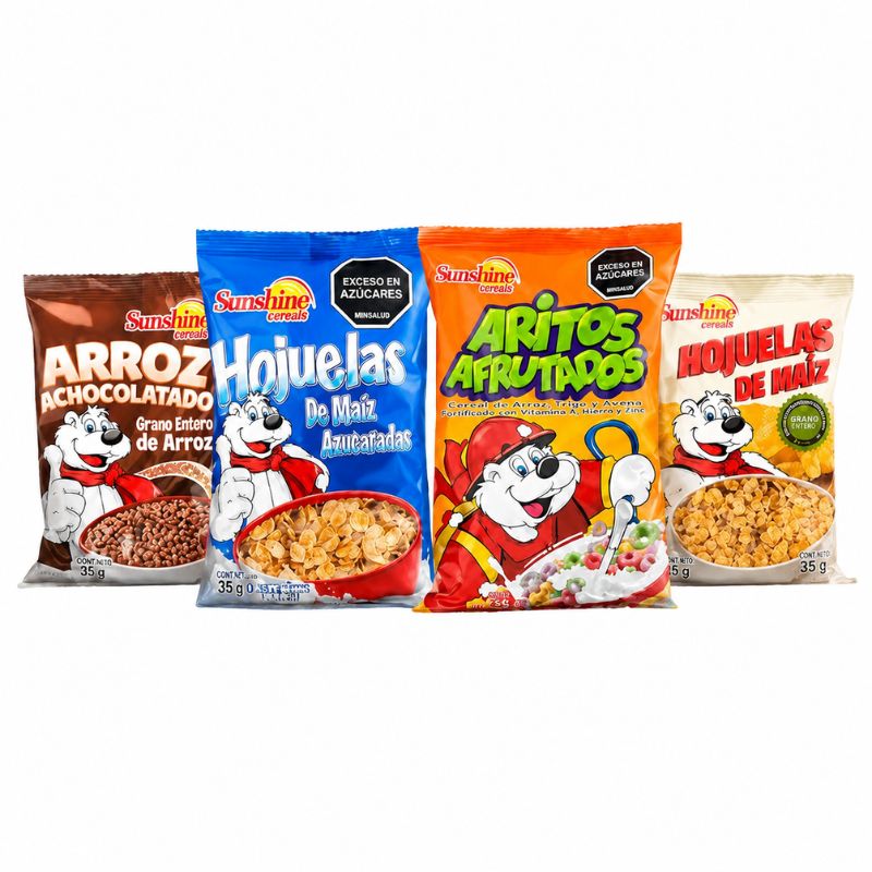 CEREAL SUNCHINE LONCHERA X 8 U