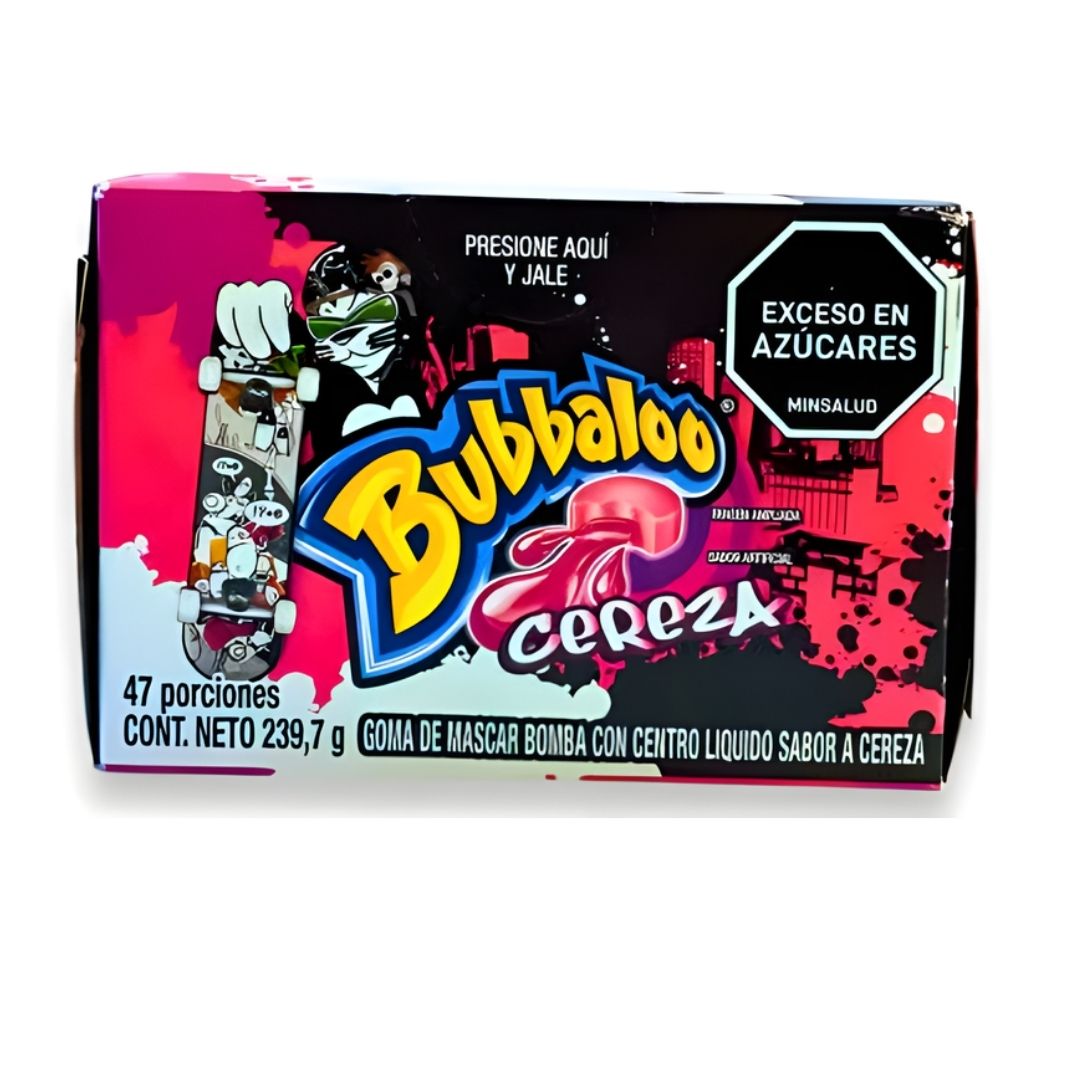 CHICLE BUBBALOO CEREZA X 47 U