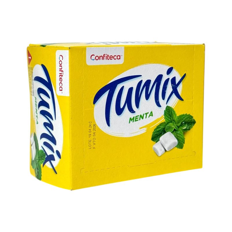 CHICLE TUMIX CAJETILLA X 100 U MENTOL