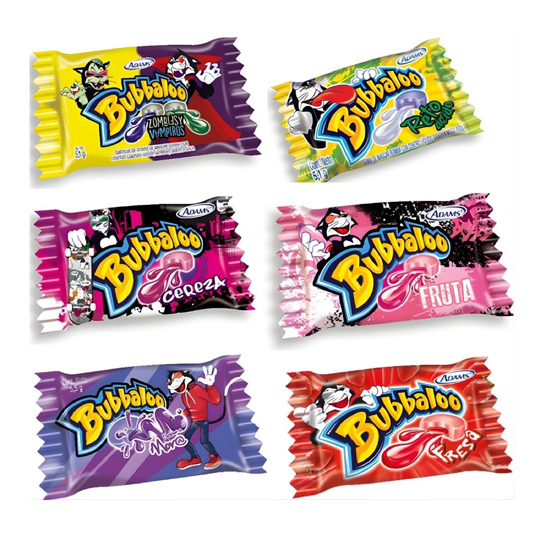 CHICLE BUBBALOO X 47 SURTIDO