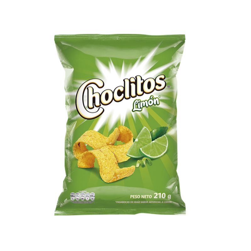 CHOCLITOS LIMON FAMILIAR 210 GR