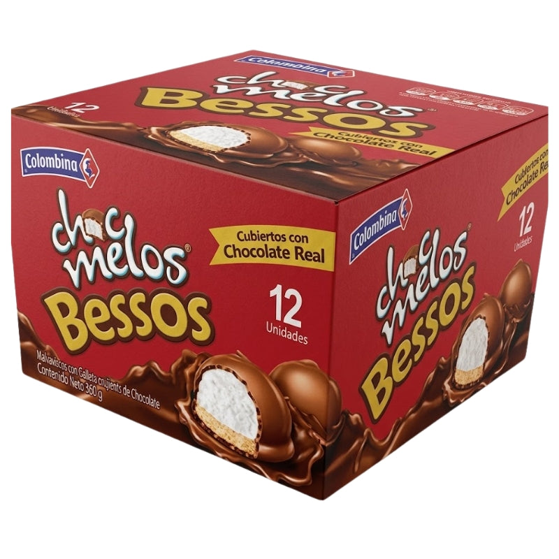 CHOCMELO COLOMBINA BESSOS X 12 X 2 UN