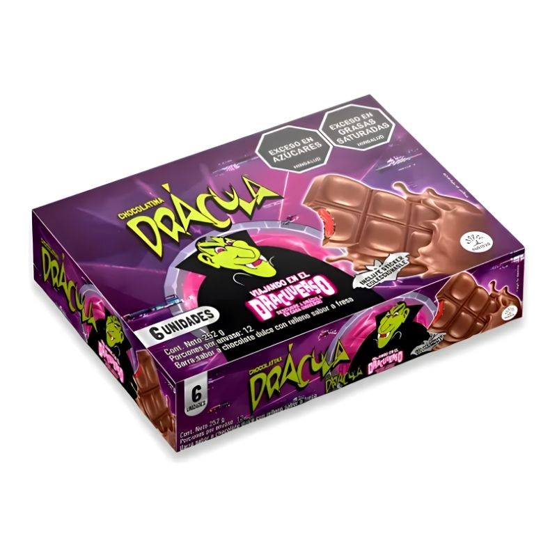 CHOCOLATINA DRACULA X 6 U