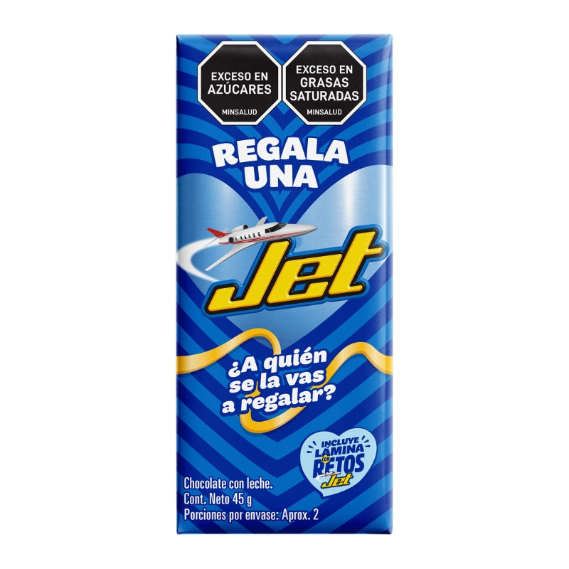 CHOCOLATINA JET LECHE 45 GR X 16 U