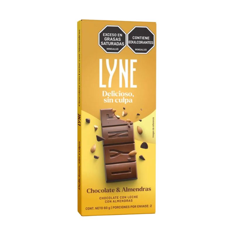 CHOCOLATINA LYNE ALM 60 GR