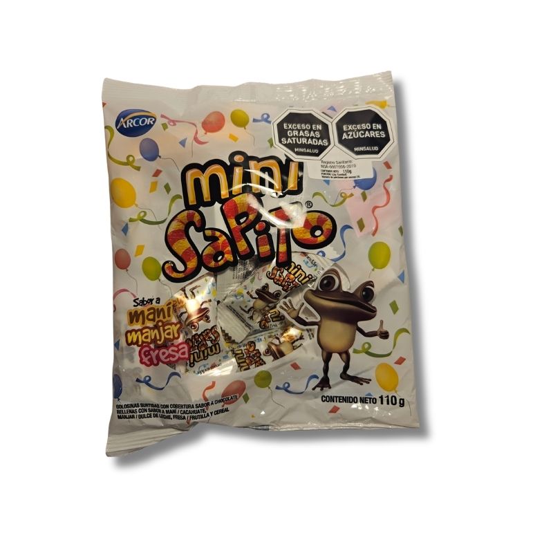CHOCOLATINA MINISAPITO110 GR X 14 U