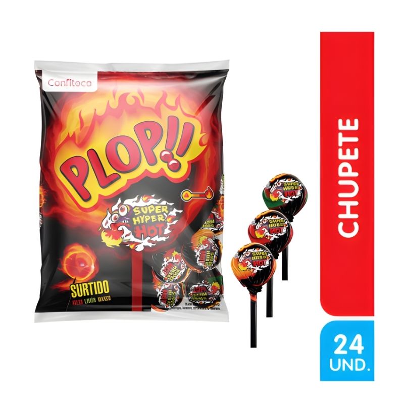 CHUPETA SUPERHYPERHOTX 24 U CONFITECA