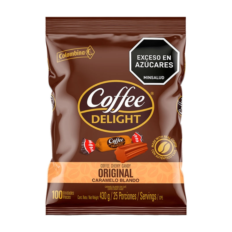 COFFEE DELIGTH X 100 BLANDO COLOMBINA