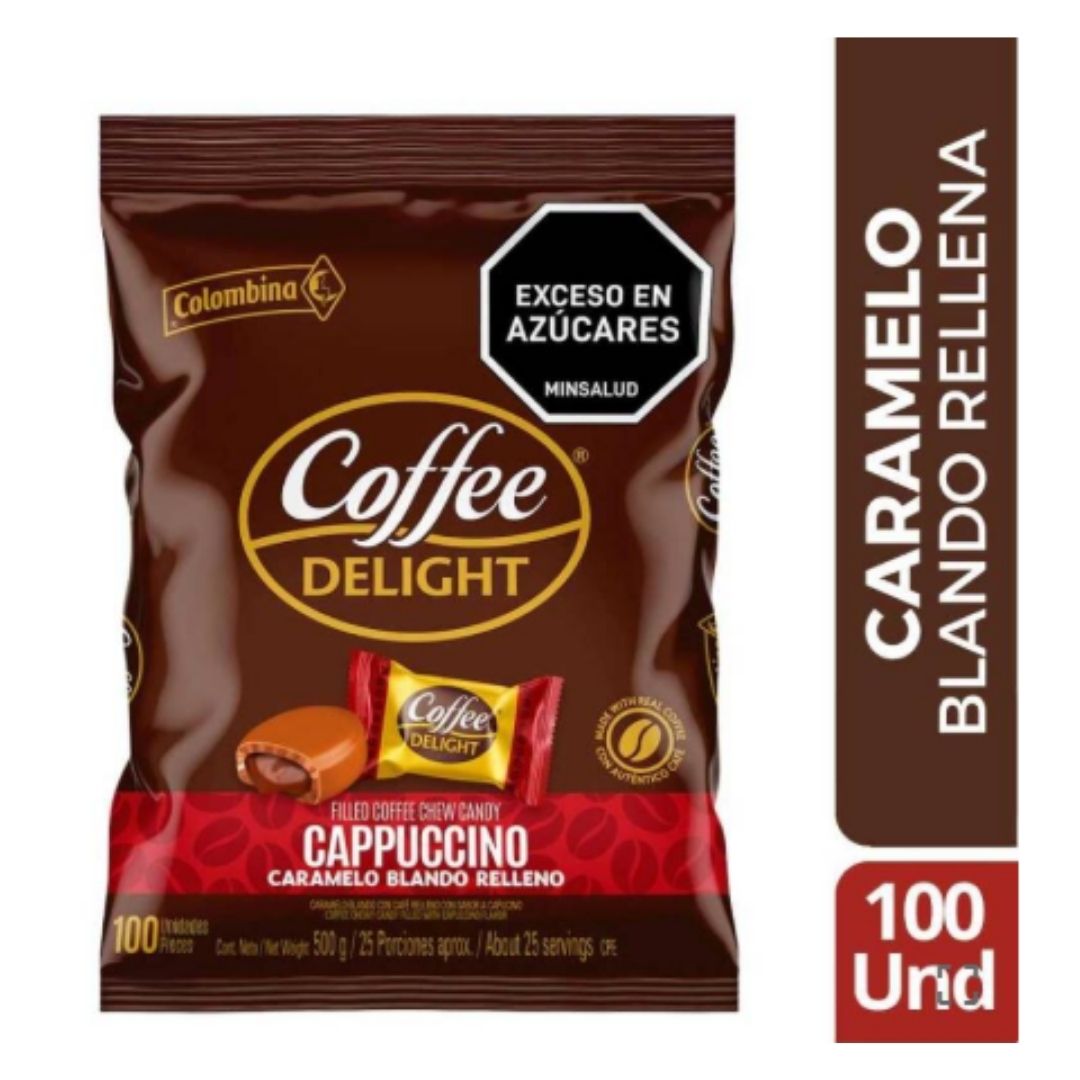 COFFEE DELIGTH X 100 U CAPPUCCINO COLOMBINA