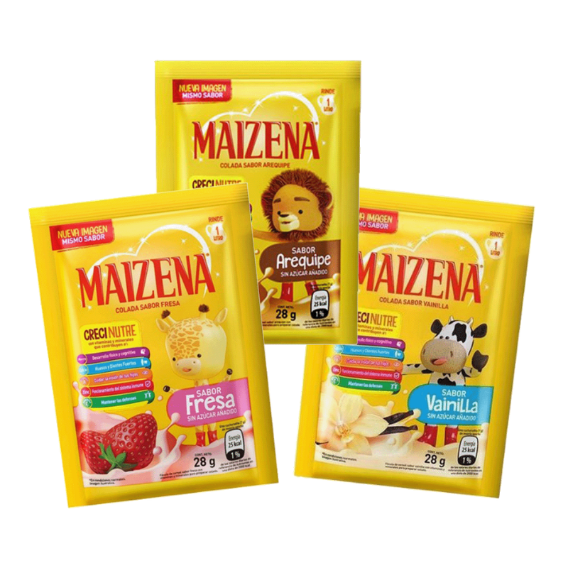COLA MAIZENA X 18 SURTIDA