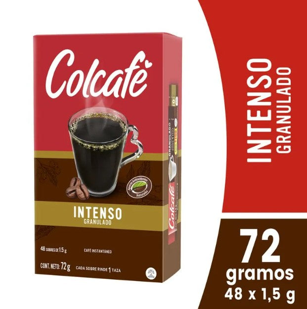 CAFE COLCAFE GRANULADO 1.5 GR X 48