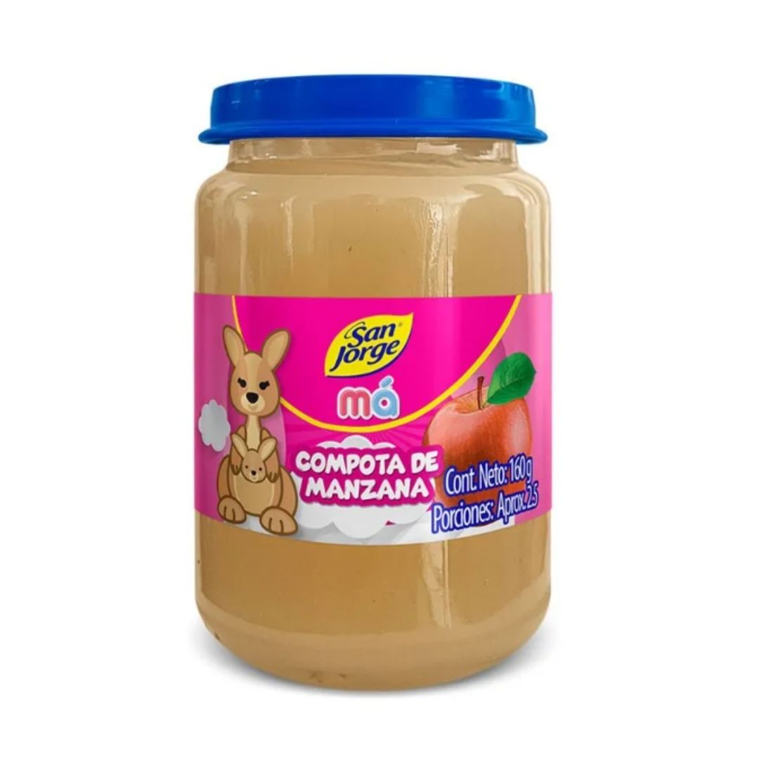 COMPOTA SAN JORGE 150 GR MANZANA